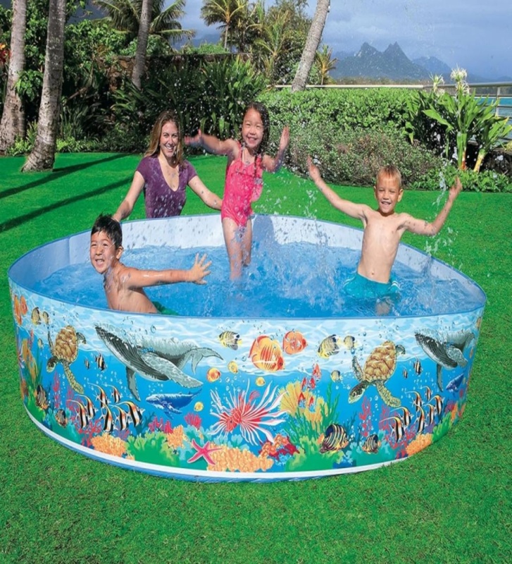 PISCINA REDONDA RÍGIDA INTEX 2.040 LITROS