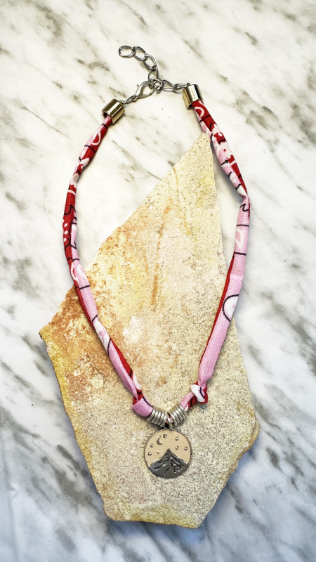 Collar Energy Rosa y Rojo/ Montaña