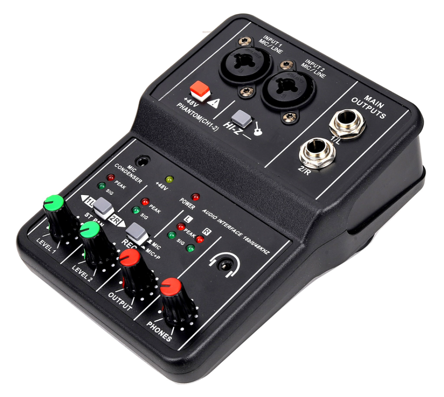 Consola/ Interfaz de audio USB SQ-02