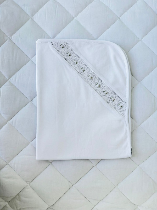 manta volado plumeti blanco