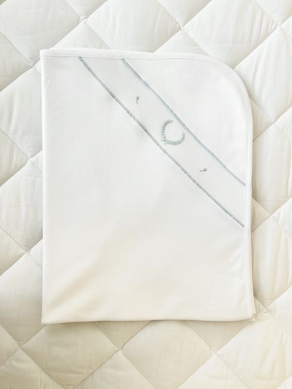 manta inicial niño celeste