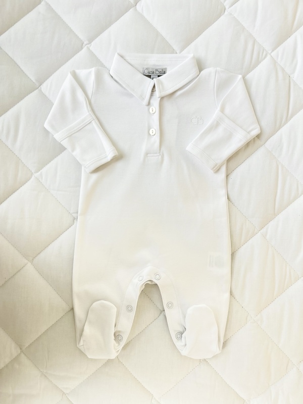 enterito camisa pima blanco