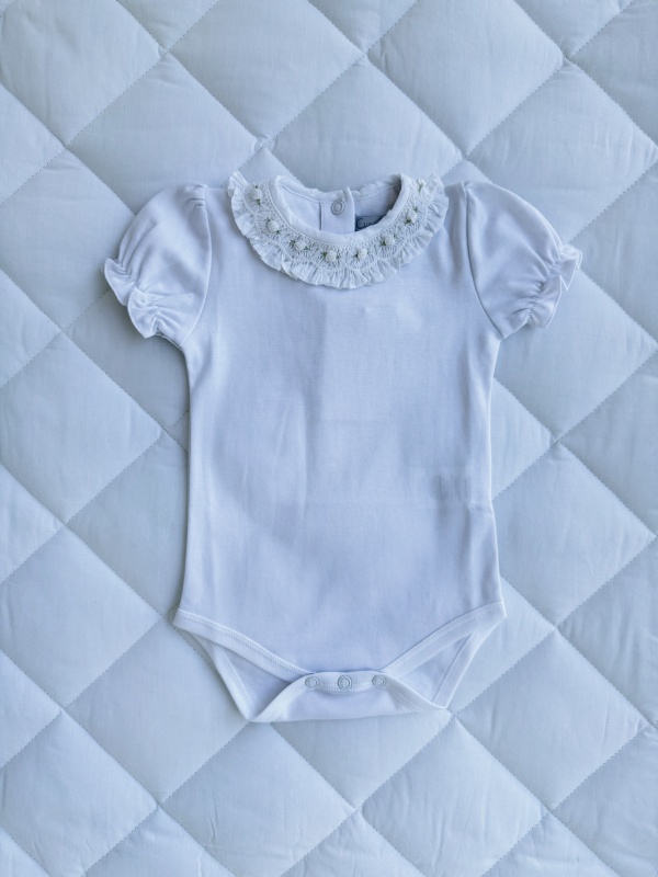 body cuello volado pima blanco