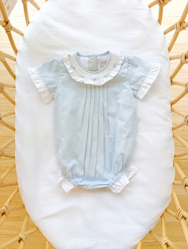 babucha mc cuello smock celeste