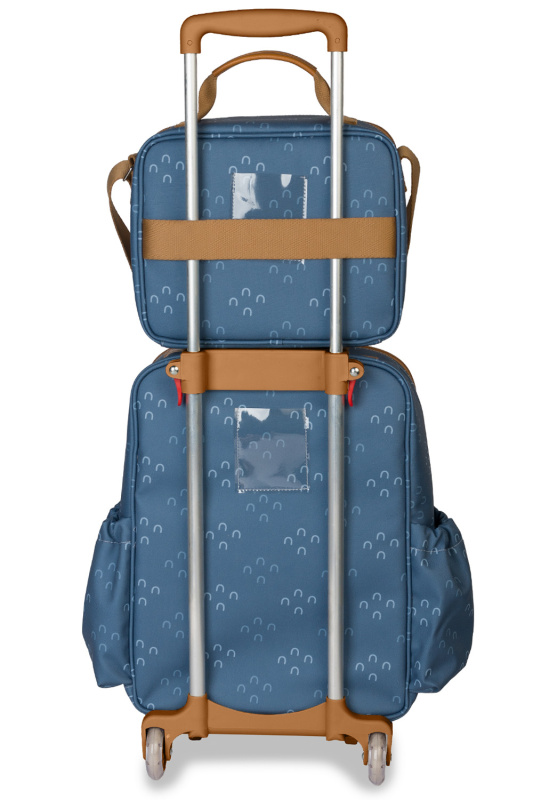 carry on kids dinosaurio azul