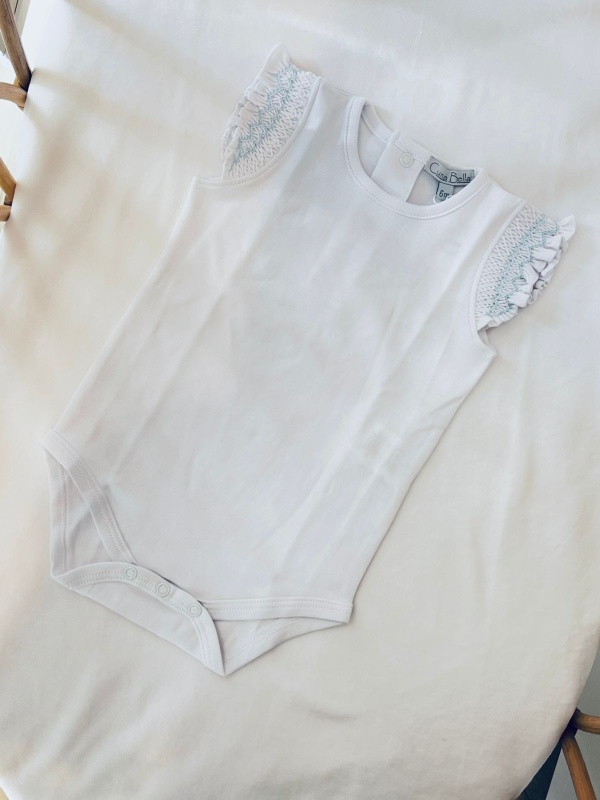 body alitas smock celeste