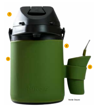 Termo 2.5l Skin INDIO