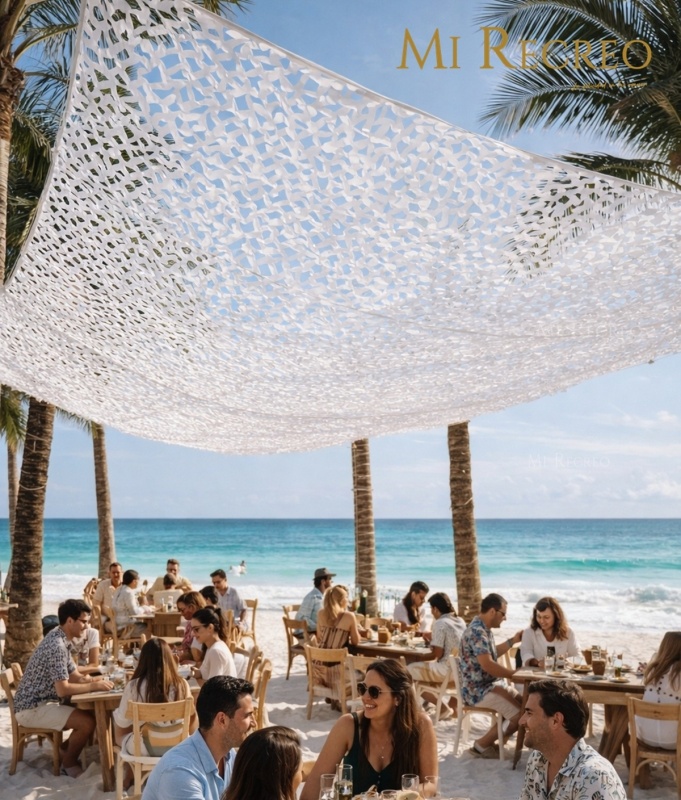 RED CAMUFLAJE MEDIA SOMBRA BLANCA 3x3