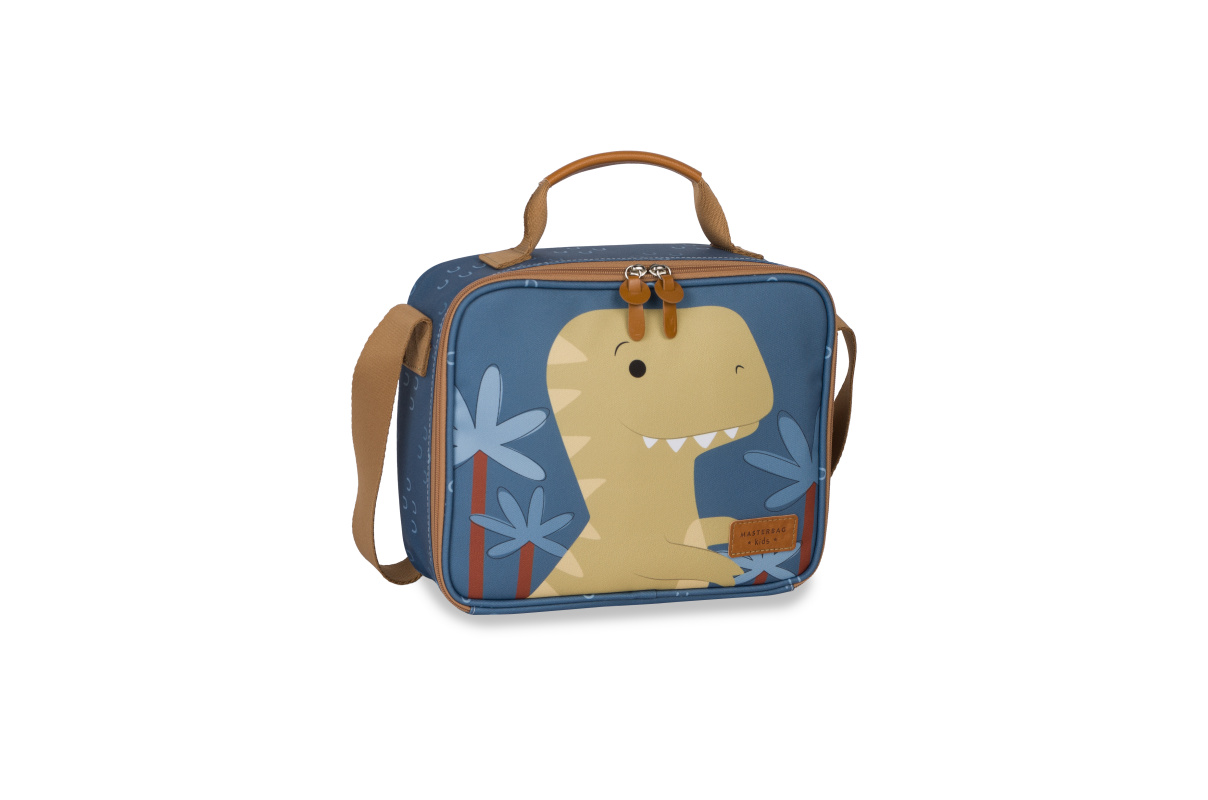 lonchera kids dinosaurio azul
