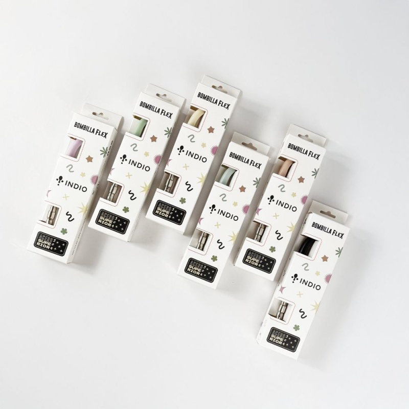 Bombilla flexible acero inoxidable 304 17CM