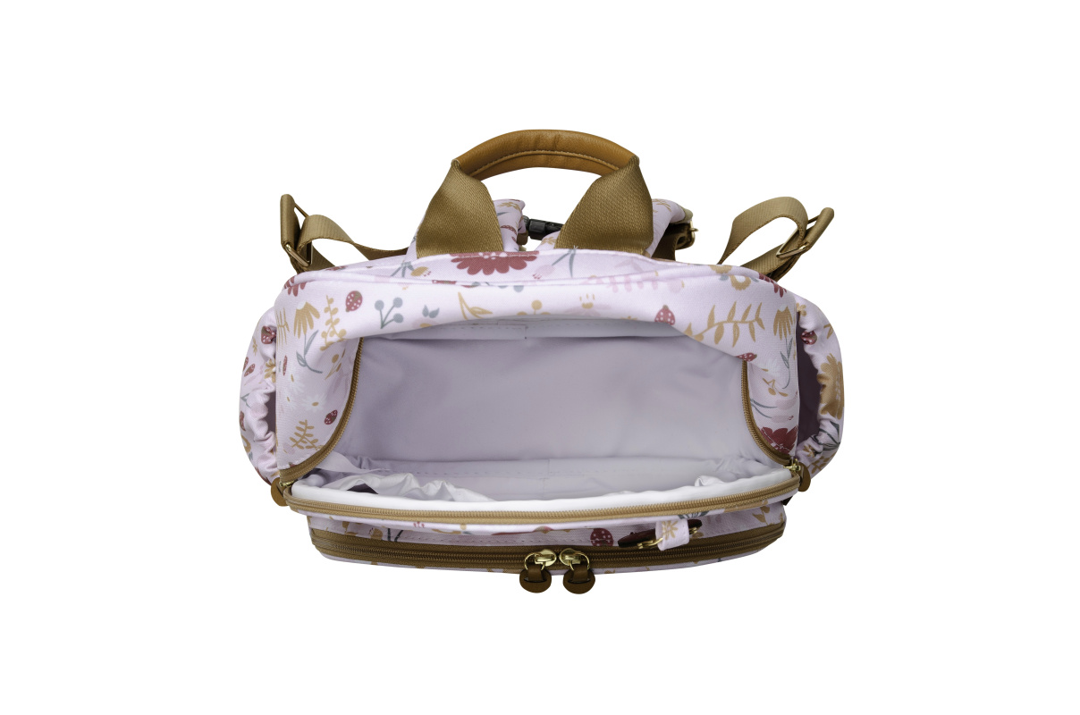 mochila kids mariquita rosa