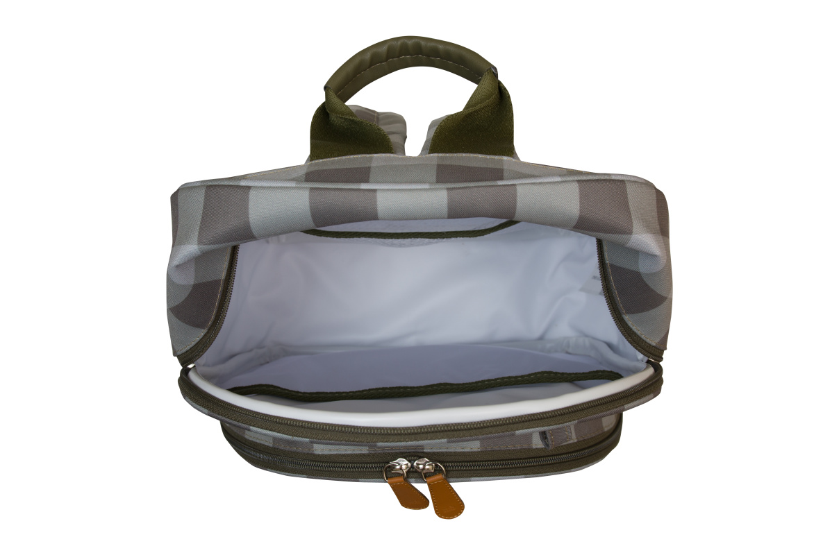 mochila kids bear oliva