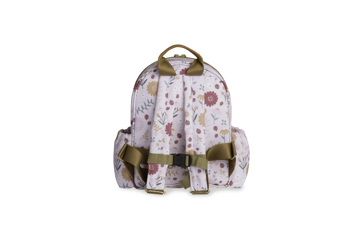 mochila kids mariquita rosa