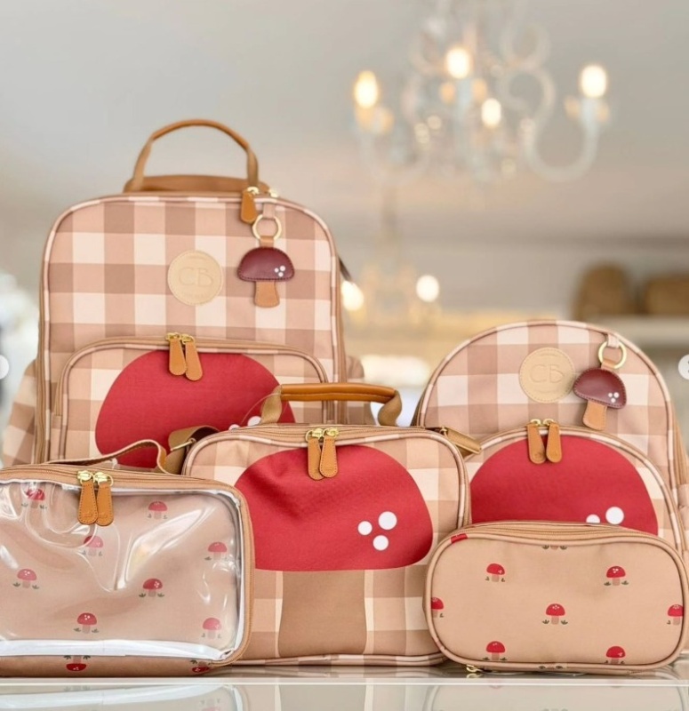 carry on kids cogumelos