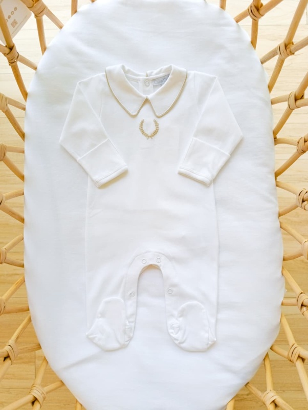 enterito inicial niño beige