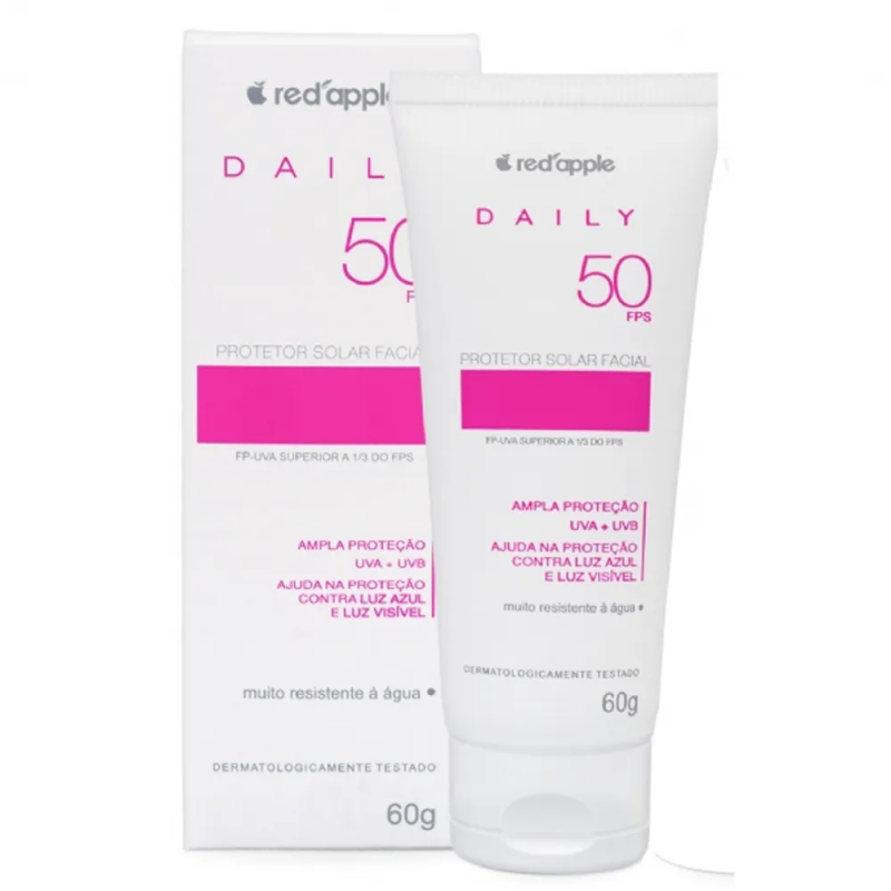 PROTECTOR SOLAR FACIAL 50 FPS - RED APPLE