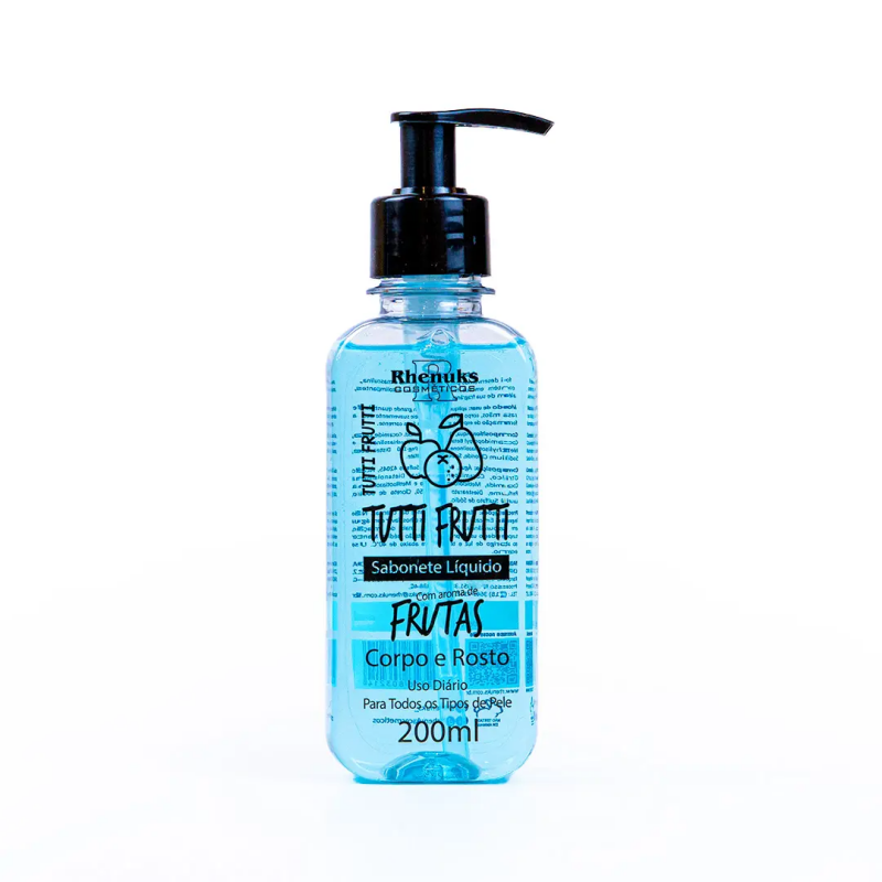 JABÓN LIQUIDO FACIAL Y CORPORAL TUTTI FRUTTI - RHENUKS