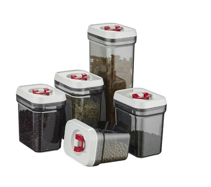 SET DE RECIPIENTES HERMETICOS CROIX CRC-015 5 piezas