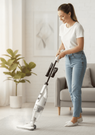 ASPIRADORA VERTICAL NAPPO CON LUZ LED NLAH-275