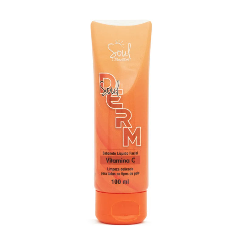 JABÓN FACIAL SOUL DERM VITAMINA C - SOUL COSMETICS