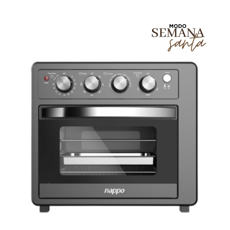 AIR FRYER Y HORNO ELECTRICO NAPPO 25L NEH-186