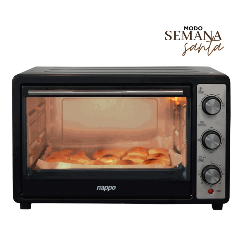 HORNO COMPACTO NAPPO SIN HORNALLAS 36L NEH-043