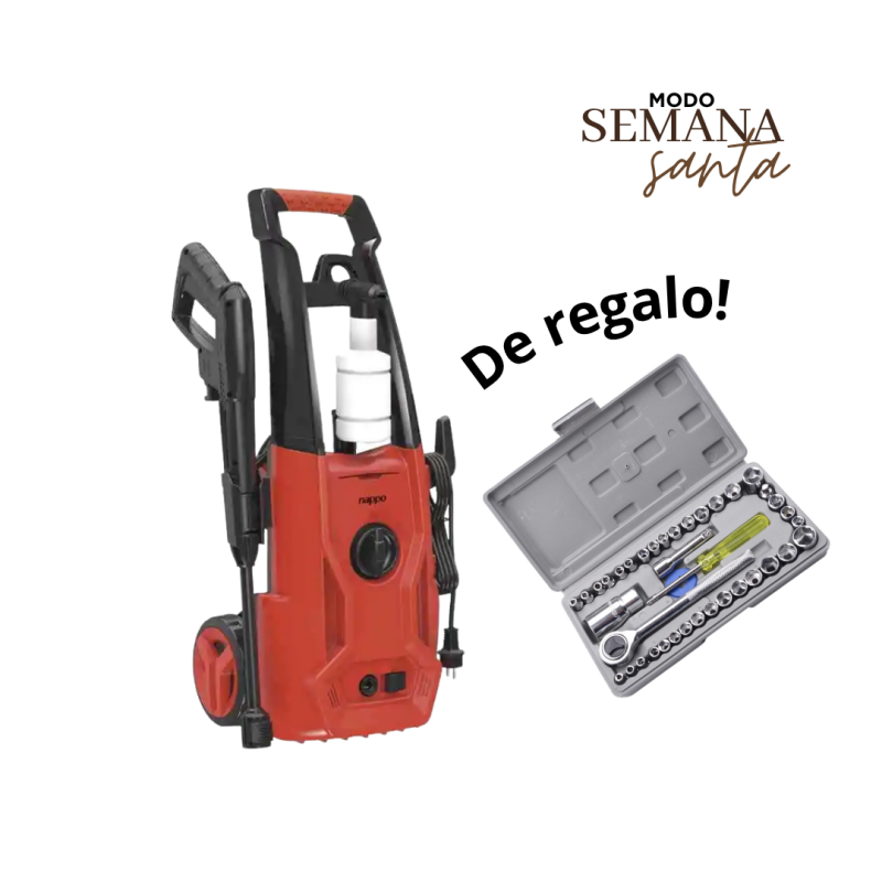 Hidrolavadora con jabonera + Regalo