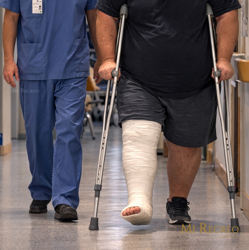 MULETAS REFORZADAS PARA HOMBRE CON  SOBRE PESO - OBESIDAD (PAR)