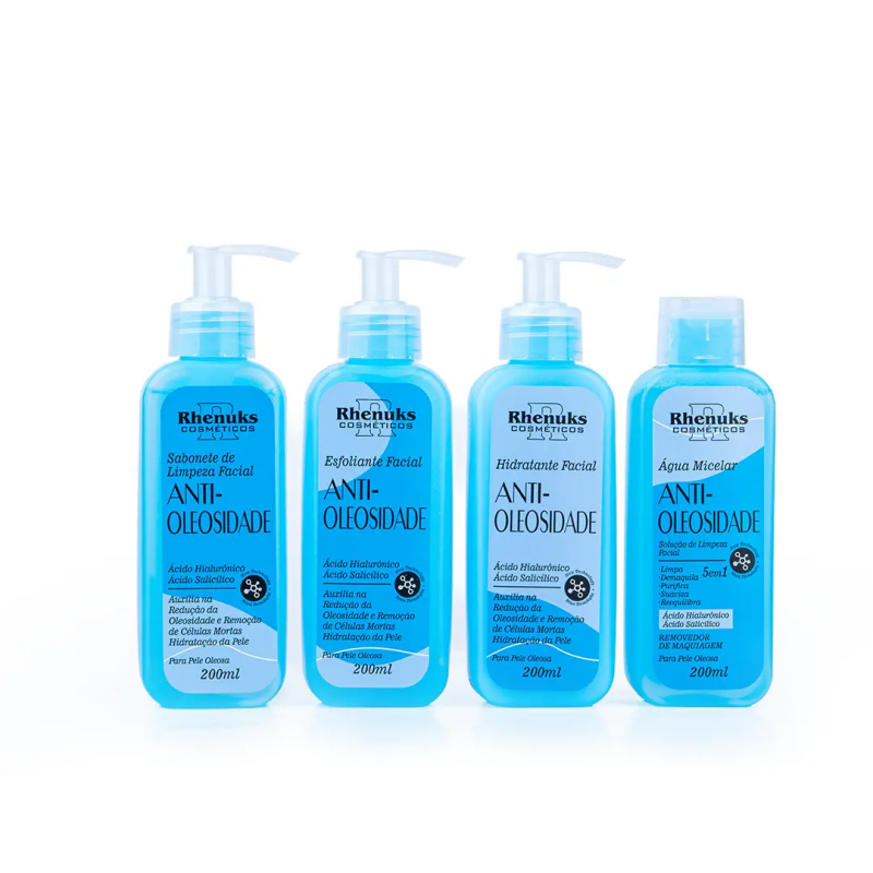 KIT DE SKINCARE ANTI OLEOSIDAD - RHENUKS