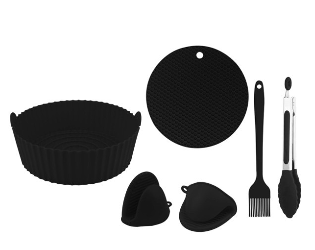 SET DE ACCESORIOS DE SILICONA CROIX PARA FREIDORA CMP-028 6 piezas