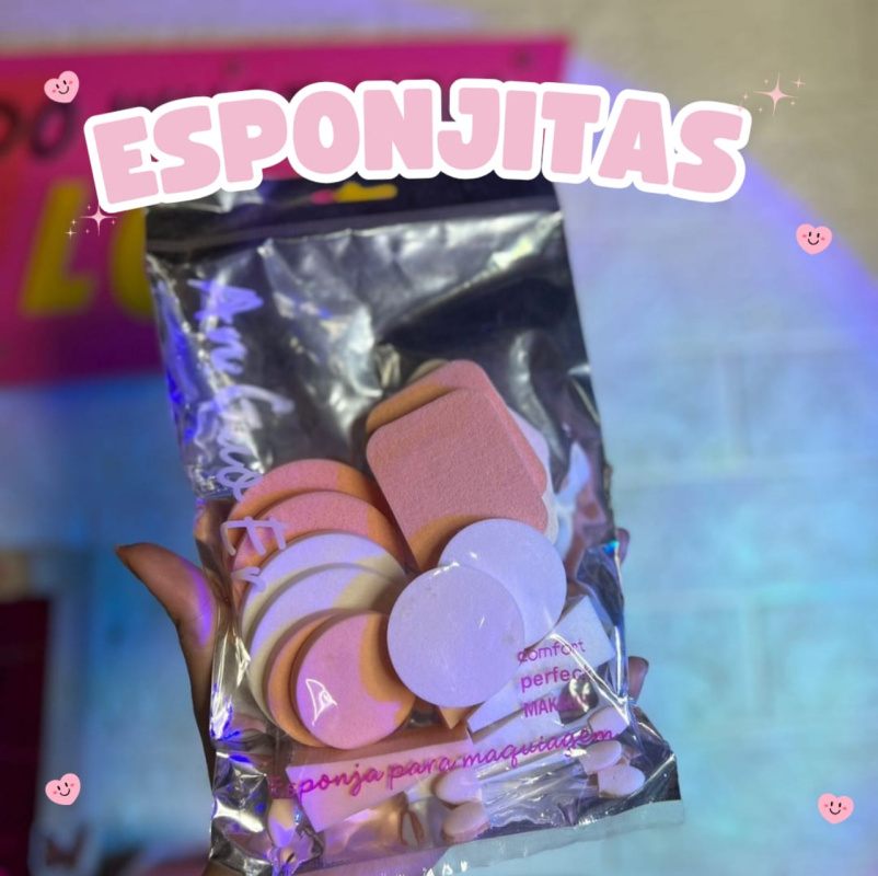 KIT DE 12 ESPONJAS