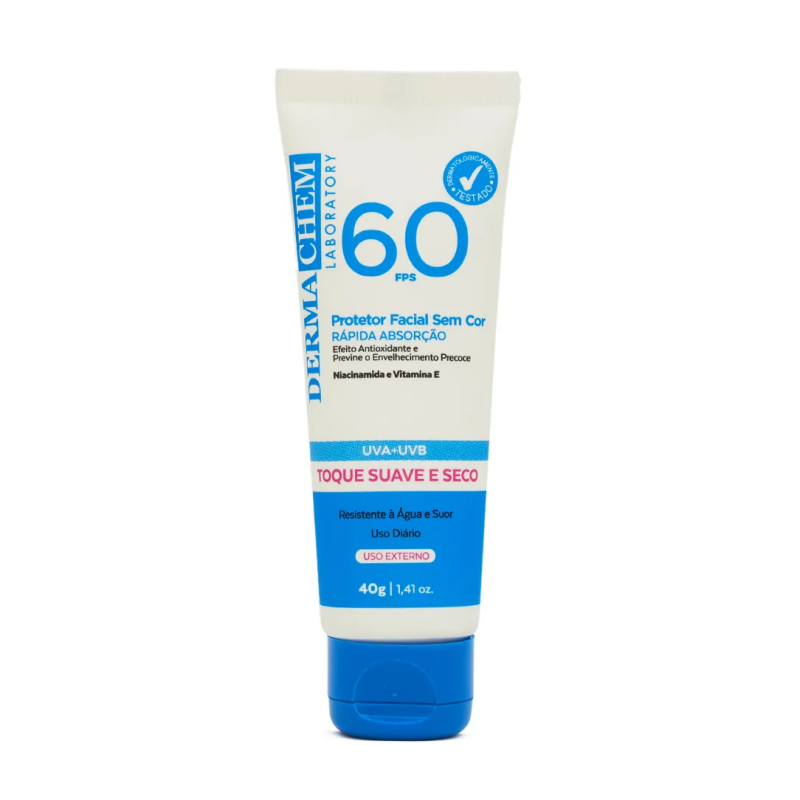 PROTECTOR SOLAR FACIAL 60 FPS - DERMACHEM