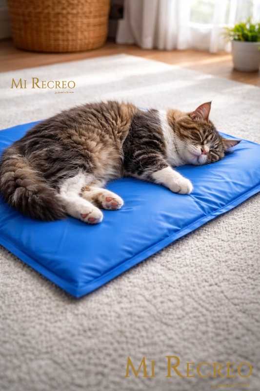 ALFOMBRA TAPETE REFRESCANTE TERMICA PARA MASCOTAS - PERRO - GATO 45 X 60