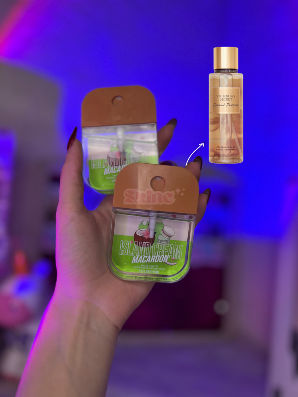 BODY SPLASH ISLAND CREAM MACAROON 35ML