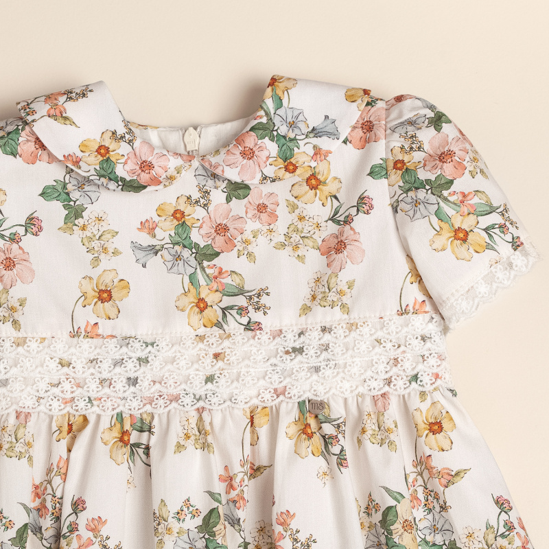 vestido de alg estampado poupee