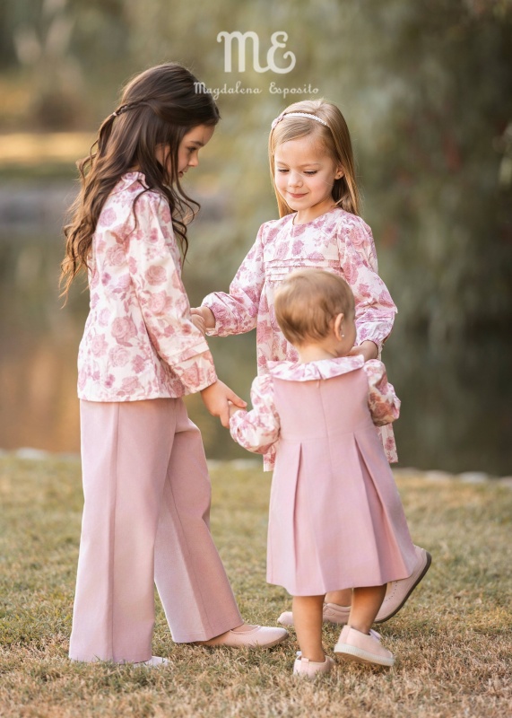 jumper de corderoy de algodon forrado jazmin rosa