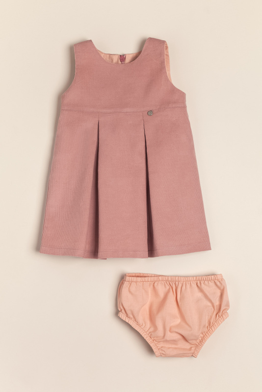 jumper de corderoy de algodon forrado jazmin rosa