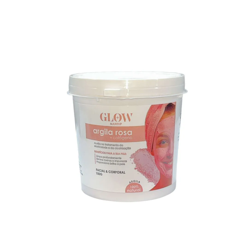 MASCARILLA DE ARCILLA ROSA - GLOW
