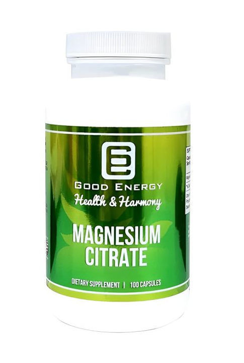 Citrato de Magnesio Good Energy 100 cápsulas