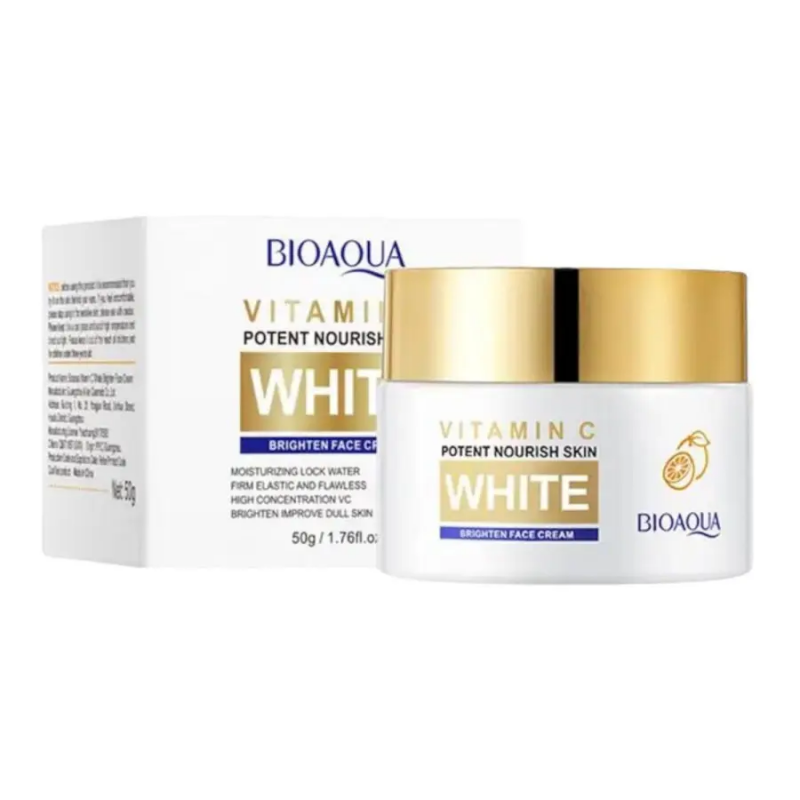 CREMA BLANQUEADORA DE VITAMINA C - BIOAQUA