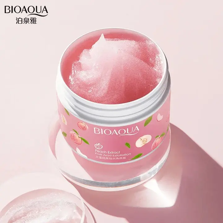 GEL EXFOLIANTE CON EXTRACTO DE DURAZNO - BIOAQUA
