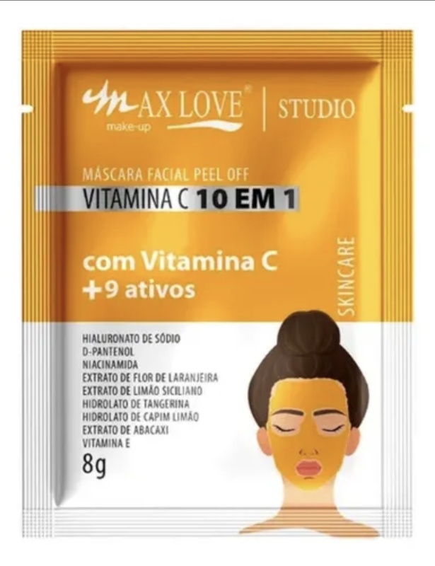 MASCARILLA FACIAL VITAMINA C - MAX LOVE