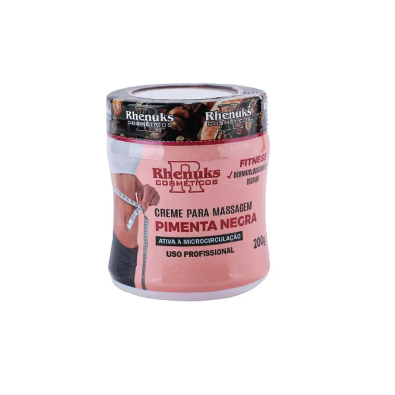 CREMA MASAJEADORA CON PIMIENTA NEGRA - RHENUKS