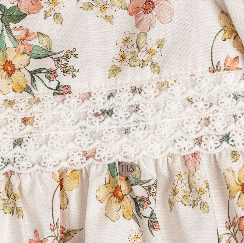 vestido de alg estampado poupee