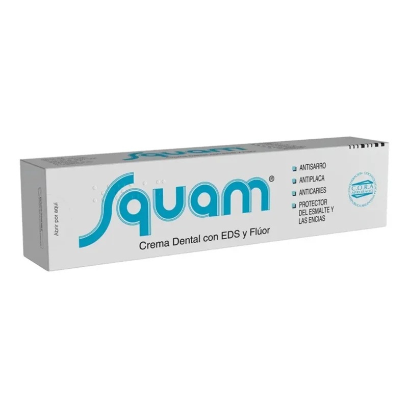 PASTA DENTAL SQUAM BLANQUEADOR DE DIENTES 80 gm