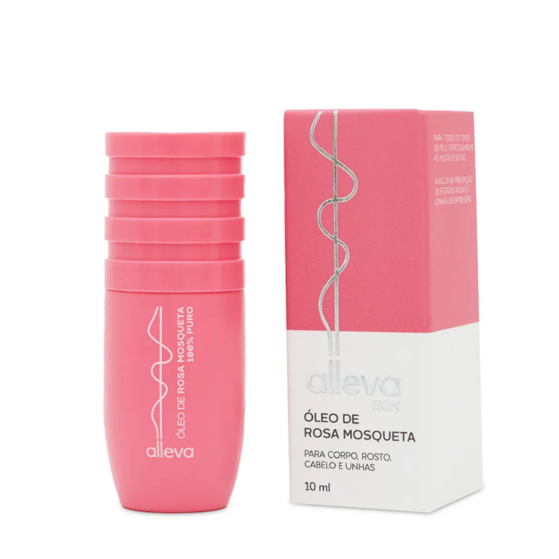 OLEO DE ROSA MOSQUETA - ALLEVA COSMETICS 10ML