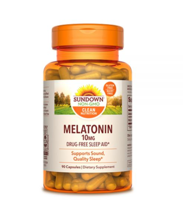 Melatonina 10mg Sundown Naturals 90 cápsulas