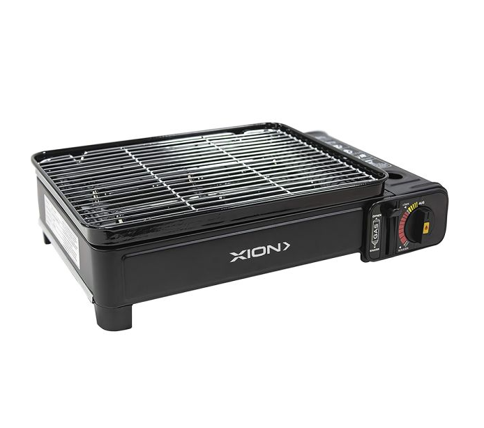 Parrilla a gas Xion XI-BBQ18 1500W Negro
