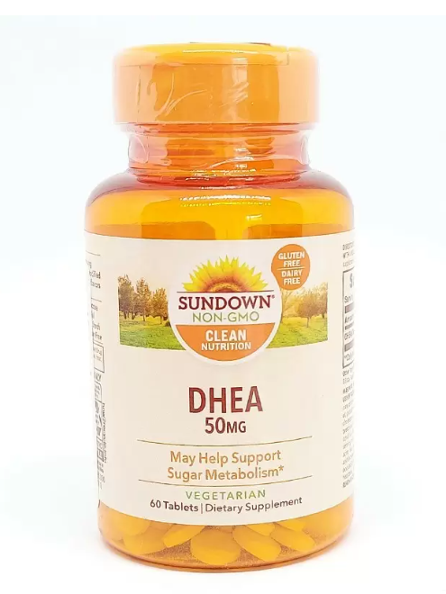 Dhea 50 mg Sundown Naturals 60 comprimidos