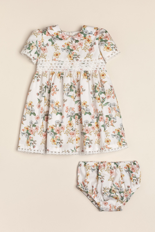 vestido de alg estampado poupee